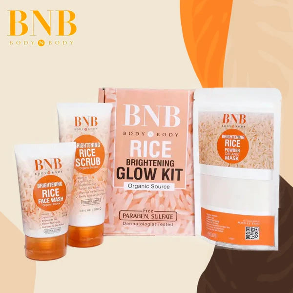 BNB Rice Glow Facial Kit