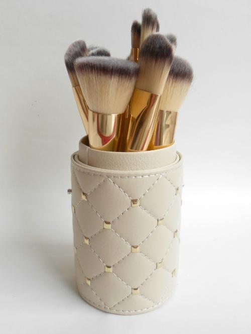 B.H. Cosmetics Studded Couture 12-Piece Makeup Brush Set