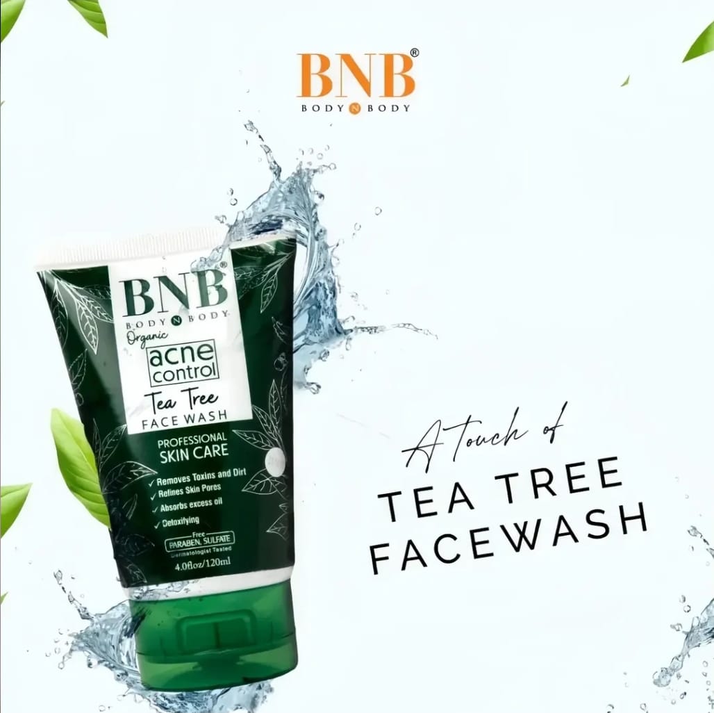 BNB Tea Tree Face Wash – Acne Control