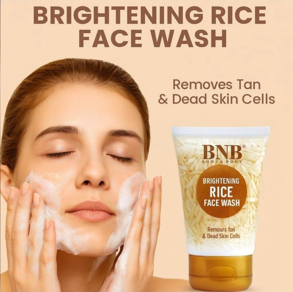 BNB Brightening Rice Face Wash
