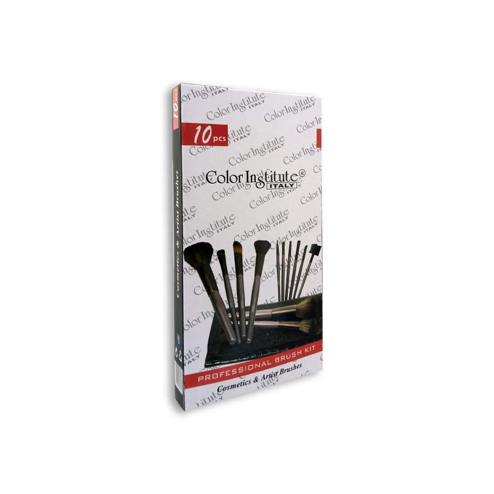 Color Institute 10-Piece Professional Makeup Brush Set