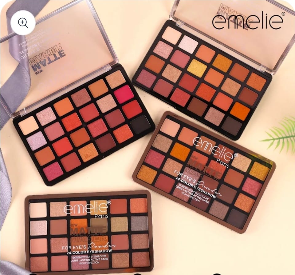 Emelie Matte Maker for Eyes 24 Color Eyeshadow Palette
