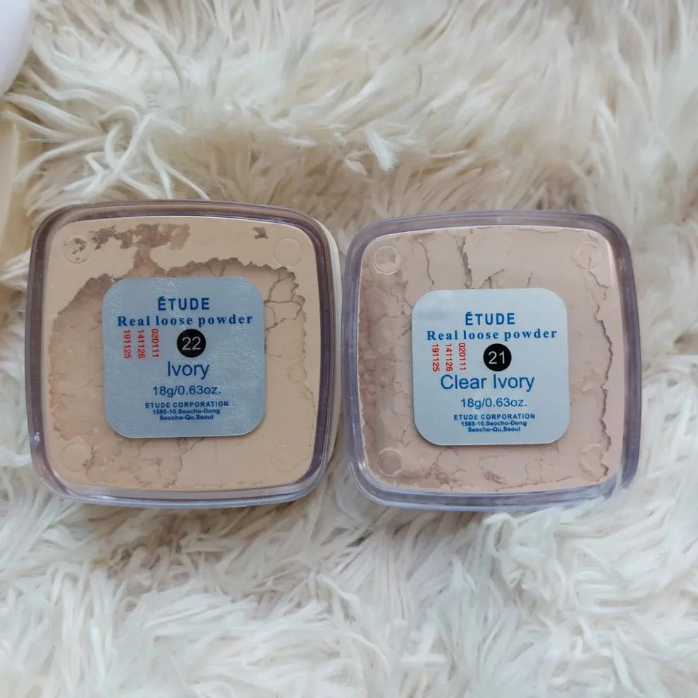Etude Loose Powder – Soft Matte Finish with Oil Control