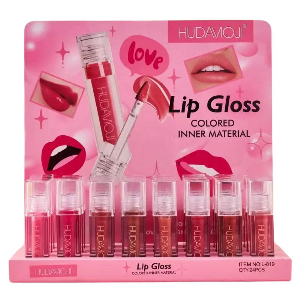 Huda Moji Lip Gloss – Shiny Finish & Color Boost