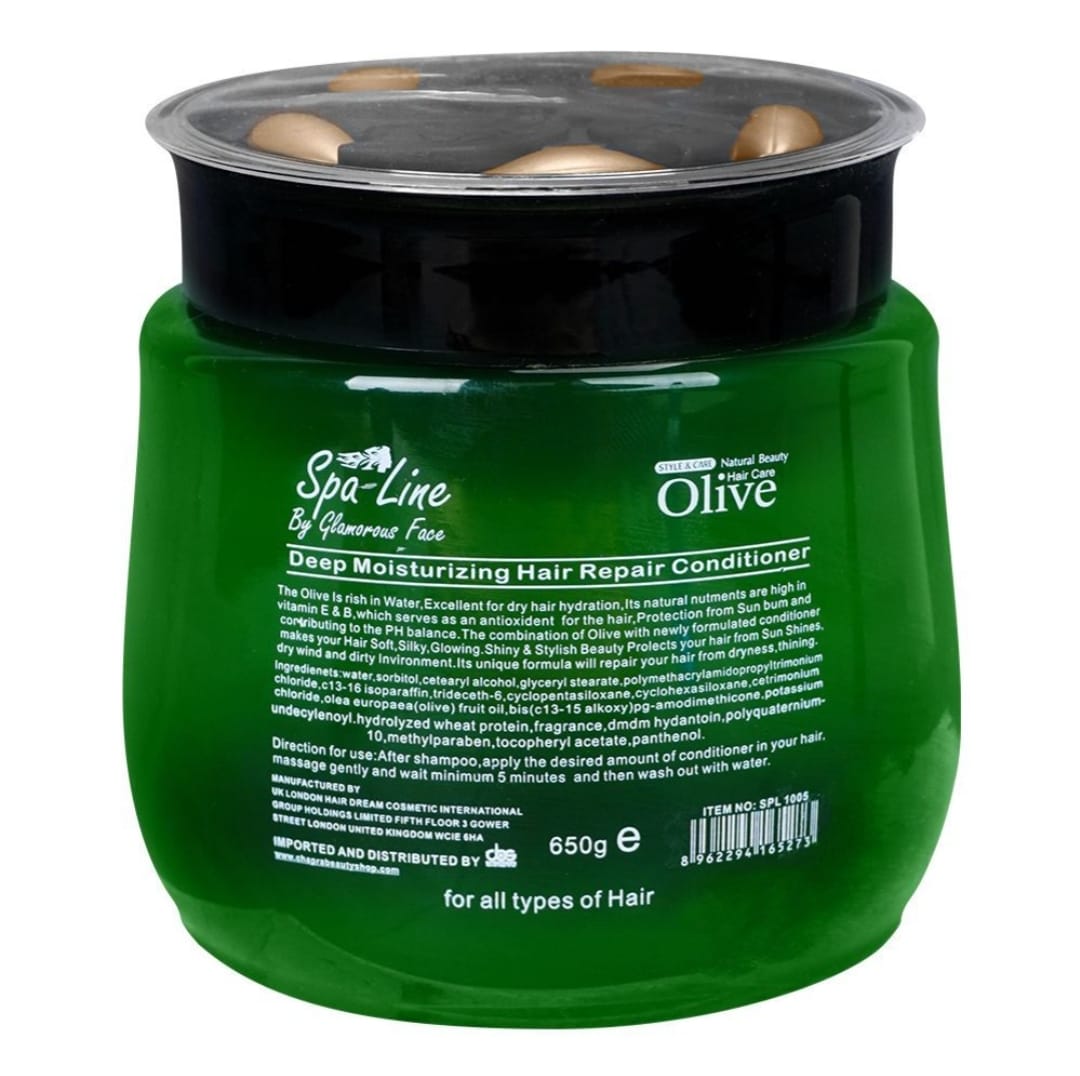 Spa Line Olive Hair Mask by Glamorous Face