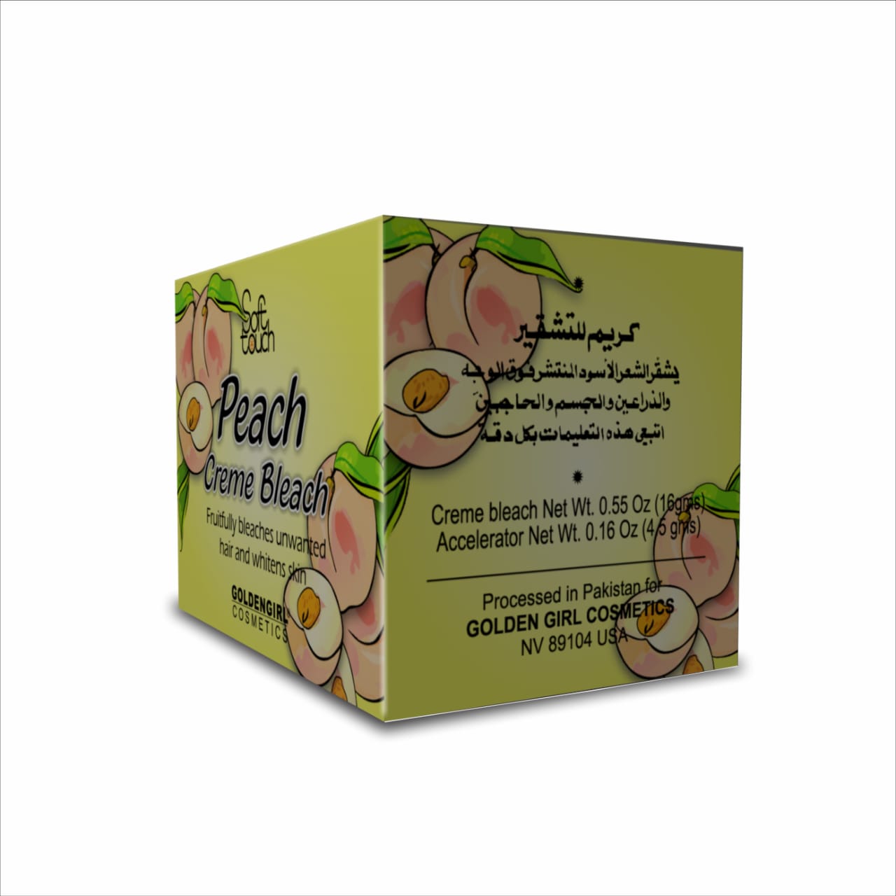 Soft Touch Peach Bleach Cream