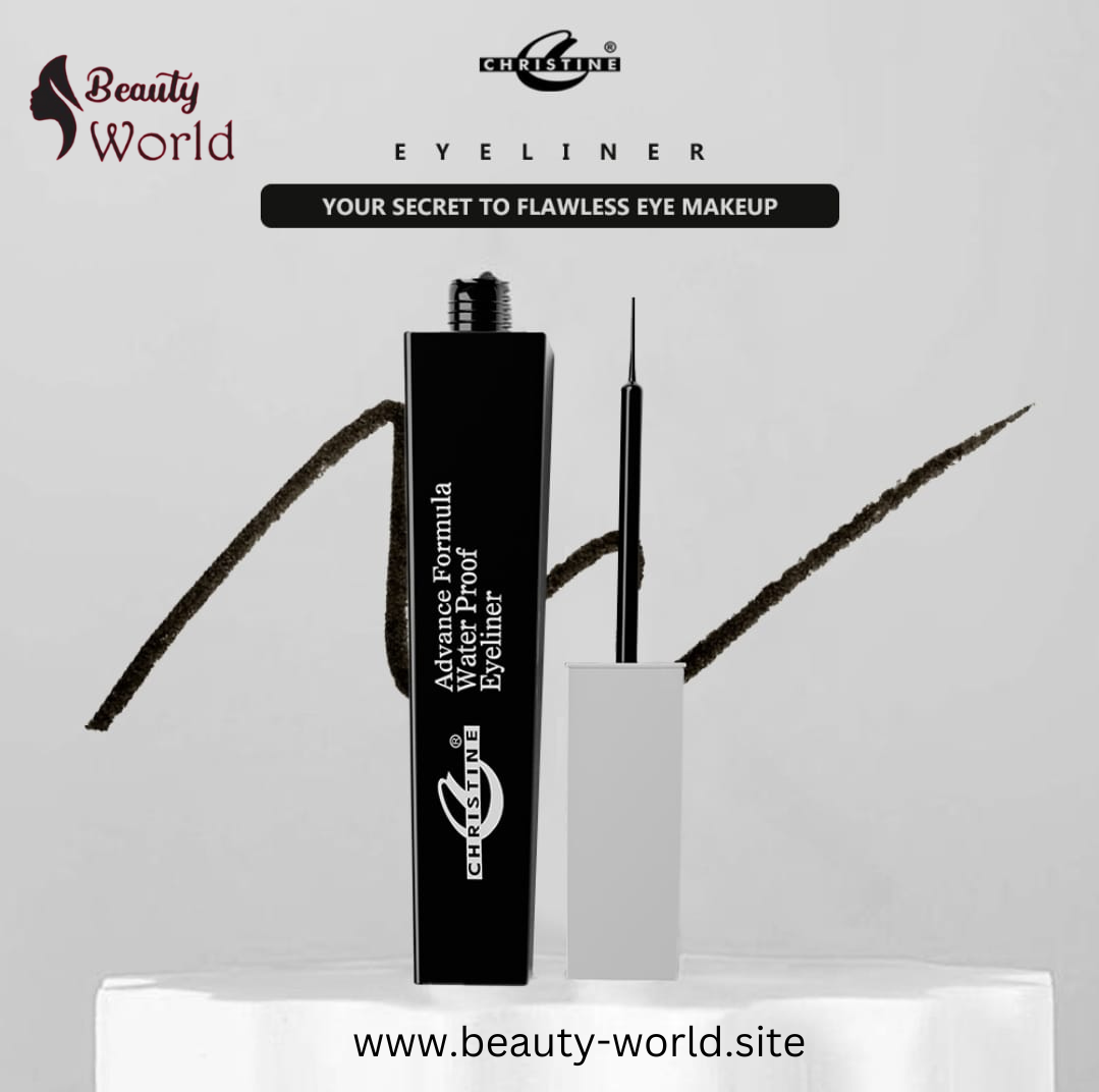 Christine Eyeliner – Intense Black & Waterproof Finish
