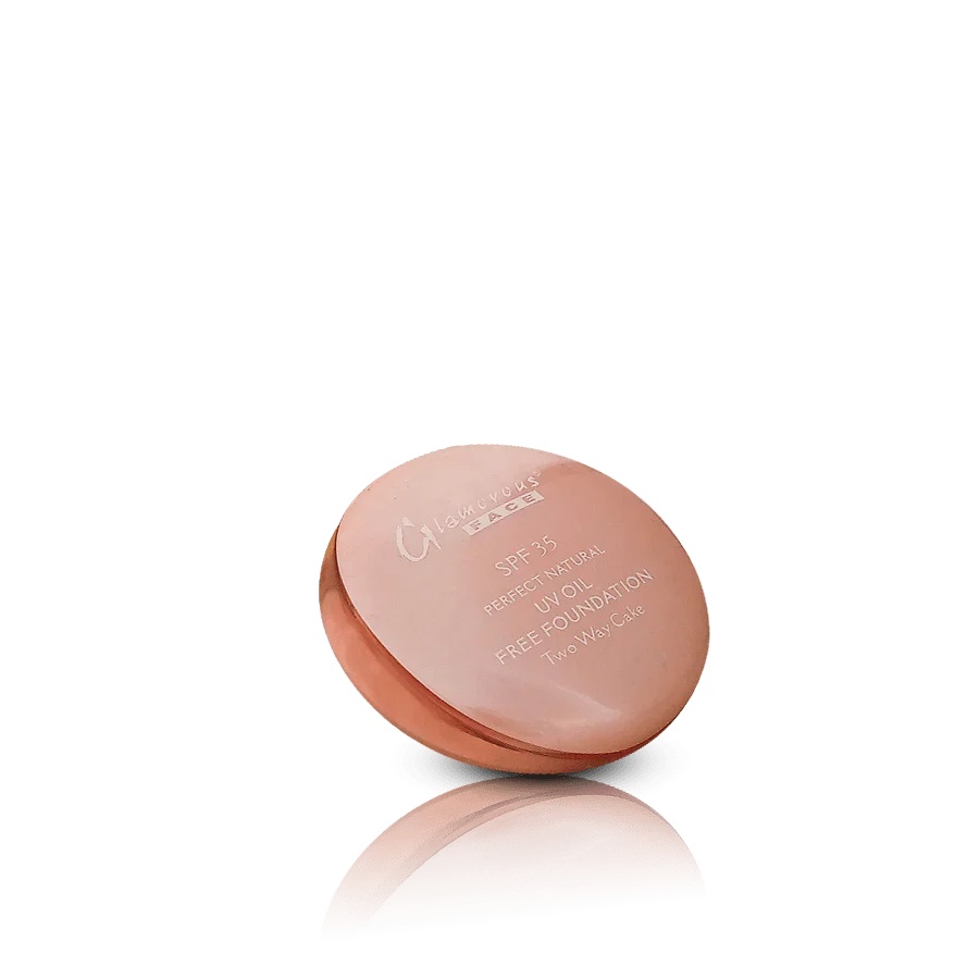 Glamorous Face Compact Powder – Smooth Finish & Long-Lasting Coverage