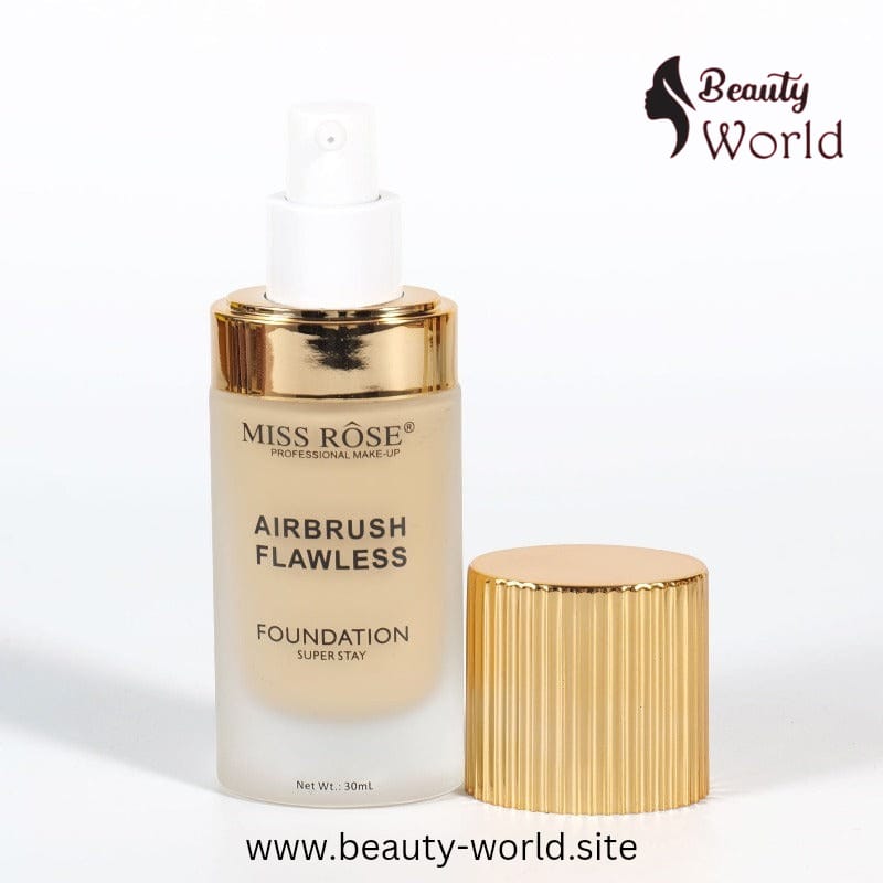 Miss Rose Airbrush Flawless Foundation – Smooth & Long-Lasting Coverage