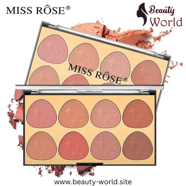 Miss Rose 8 Color Blush Kit