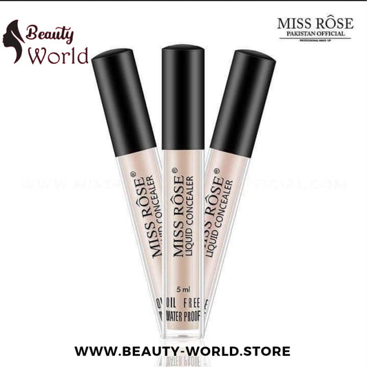 Miss Rose Liquid Concealer – Oil-Free & Waterproof Full Coverage