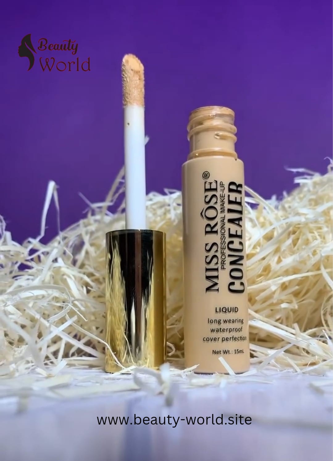 Miss Rose 24H Hydrating Full Coverage Concealer