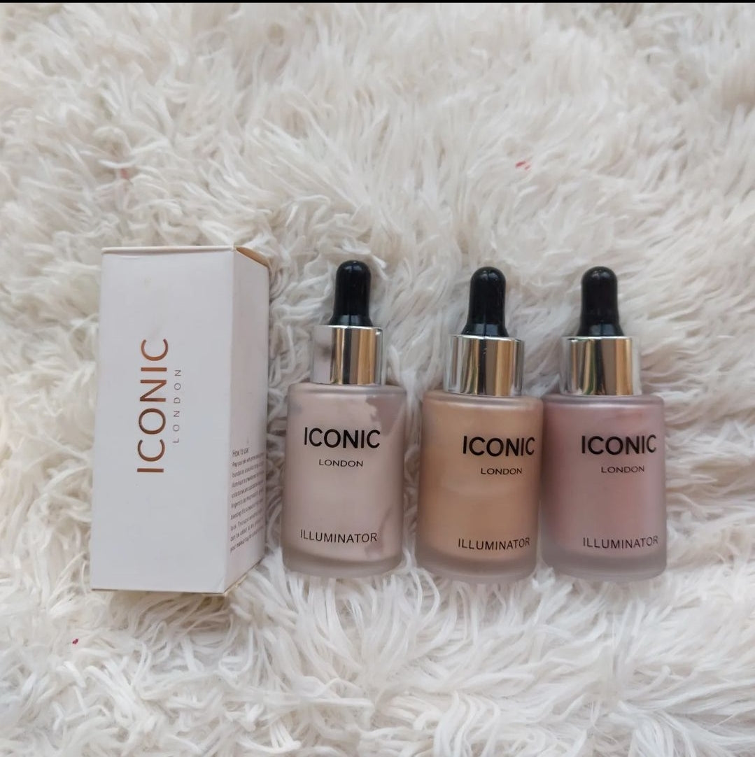 Iconic Liquid Highlighter – Illuminating Glow Drops for Radiant Skin