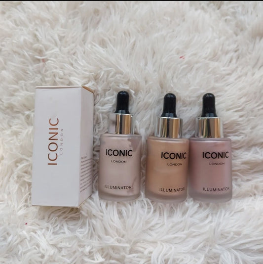 Iconic Liquid Highlighter – Illuminating Glow Drops for Radiant Skin