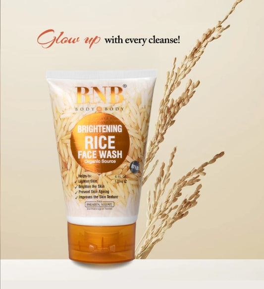 BNB Brightening Rice Face Wash