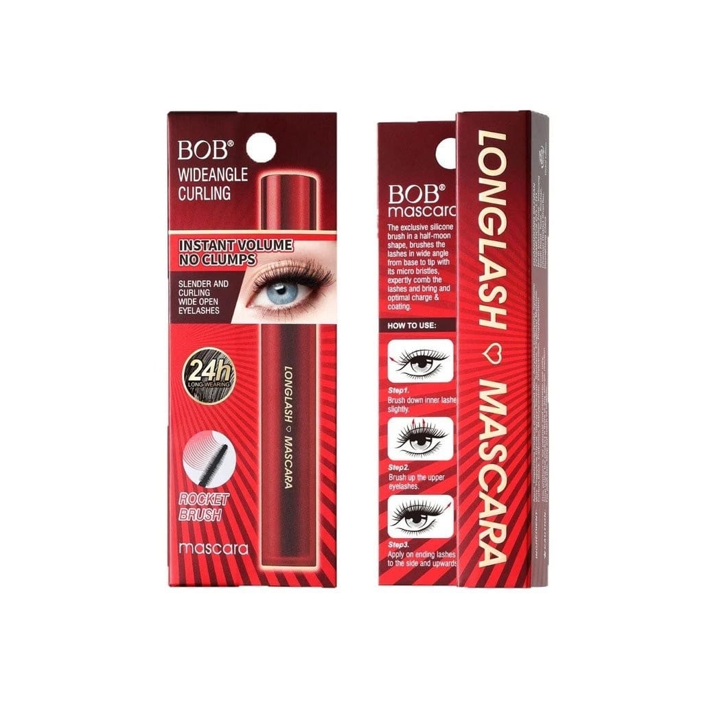 BOB Long Lash Mascara – Instant Volume & 24H Waterproof