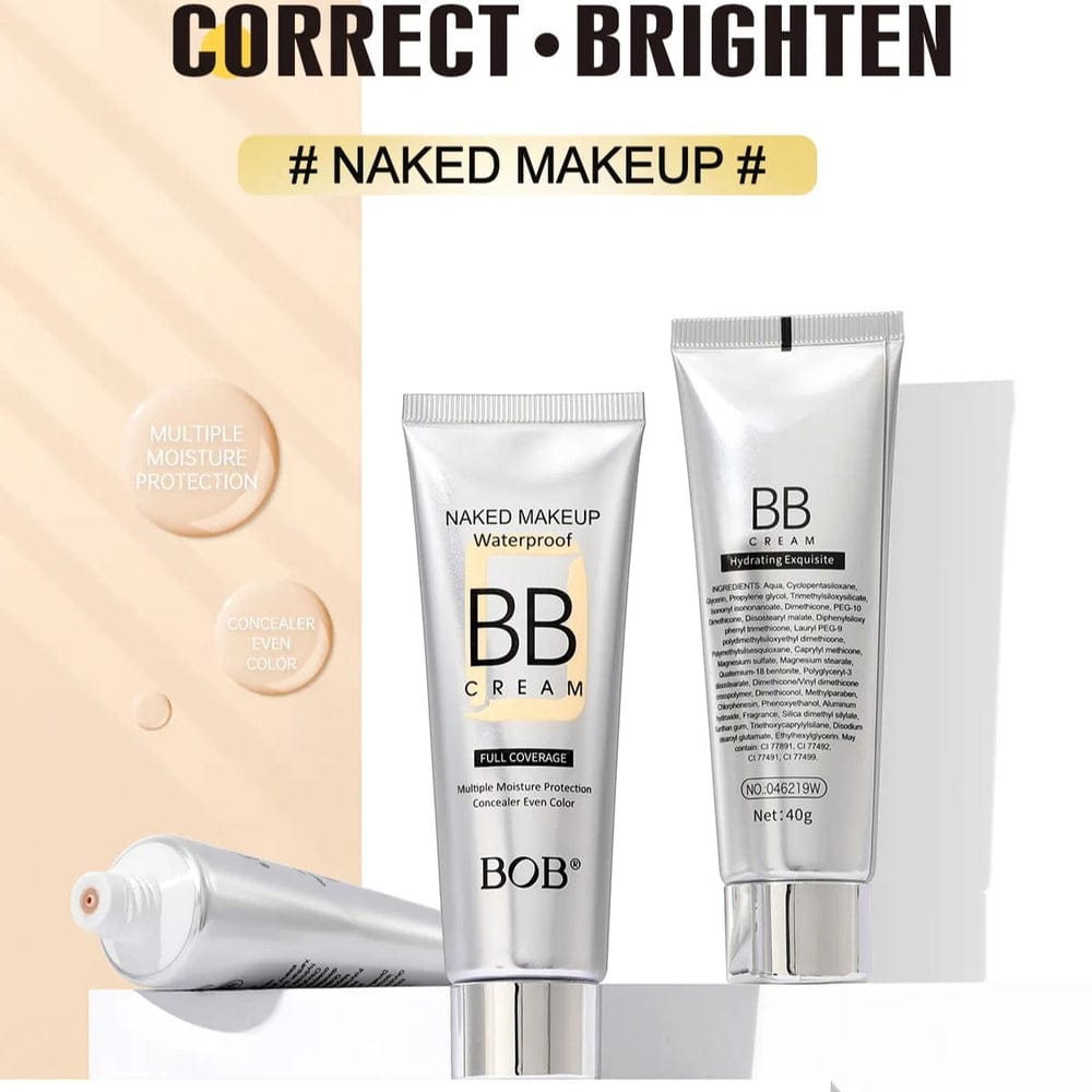 BOB BB Cream – Waterproof Full Coverage Foundation