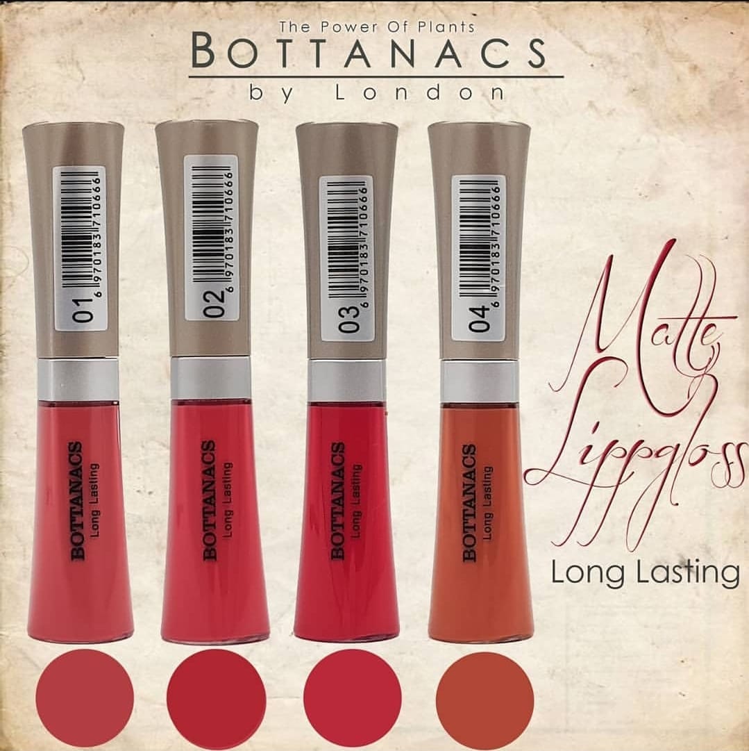 Bottanacs Matte Lipgloss – Long Lasting & Waterproof