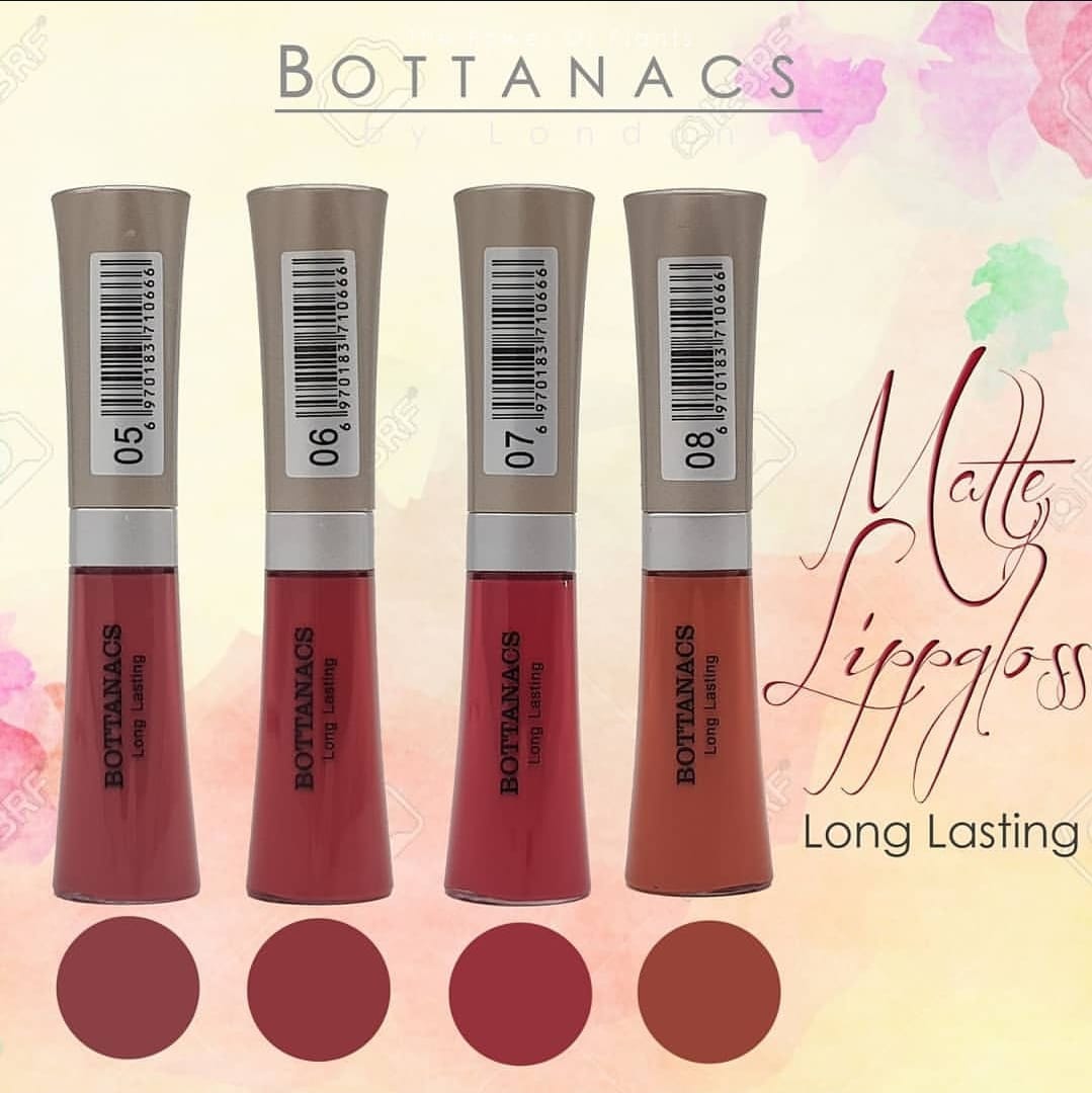 Bottanacs Matte Lipgloss – Long Lasting & Waterproof