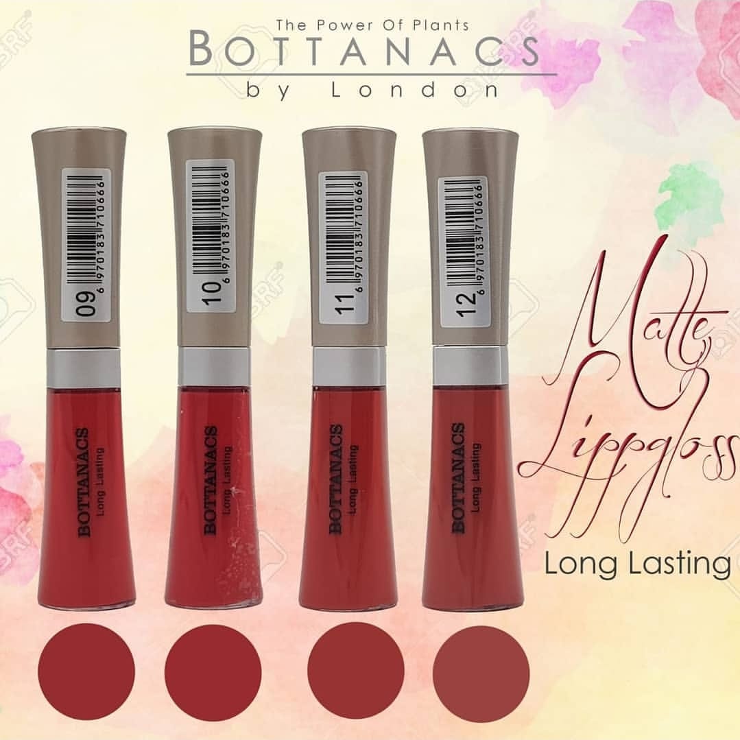 Bottanacs Matte Lipgloss – Long Lasting & Waterproof