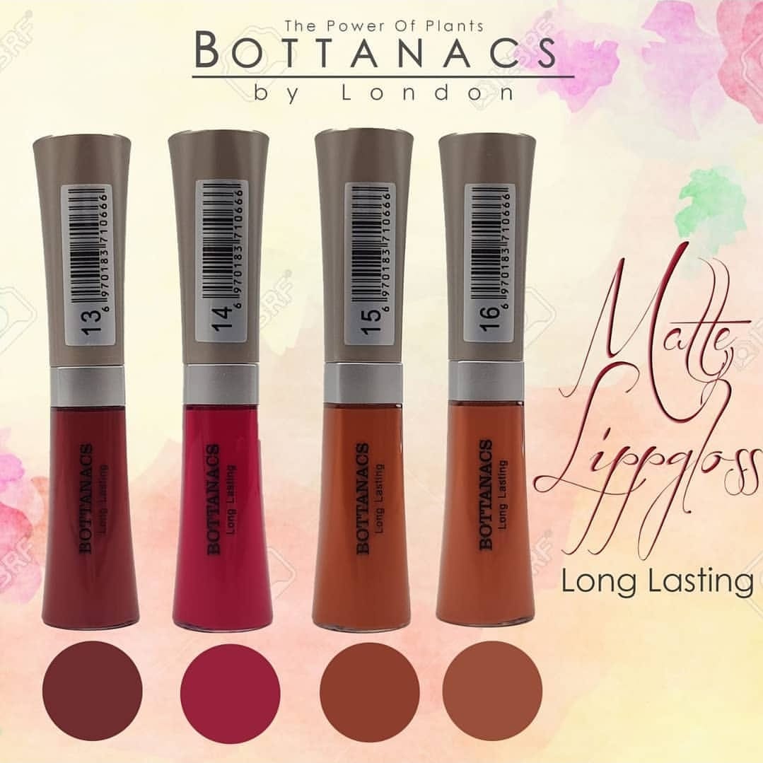 Bottanacs Matte Lipgloss – Long Lasting & Waterproof