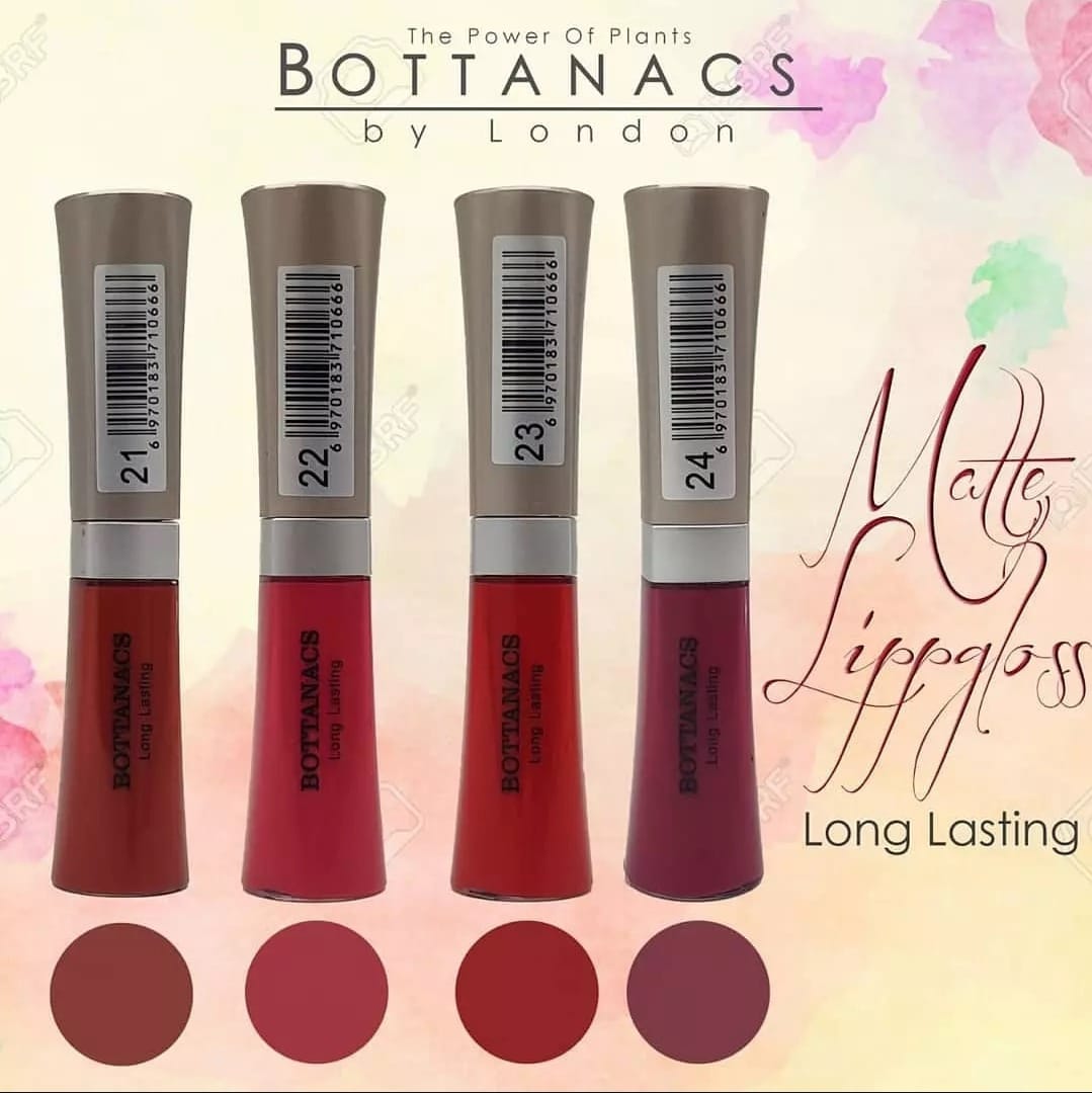 Bottanacs Matte Lipgloss – Long Lasting & Waterproof