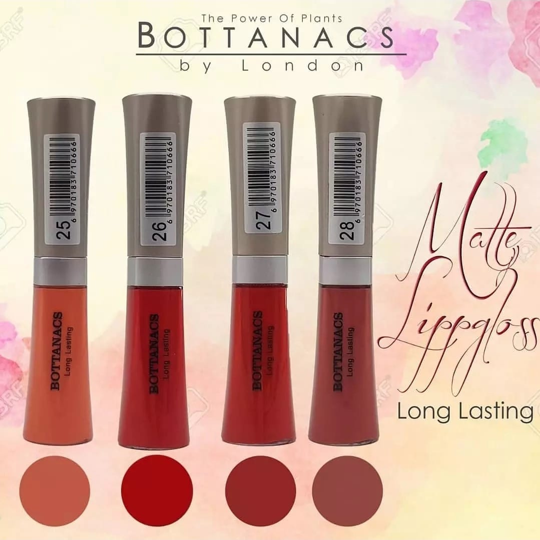 Bottanacs Matte Lipgloss – Long Lasting & Waterproof