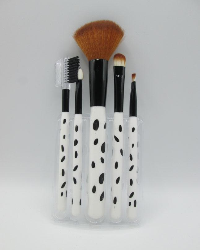 5-Piece Basic Makeup Brush Set