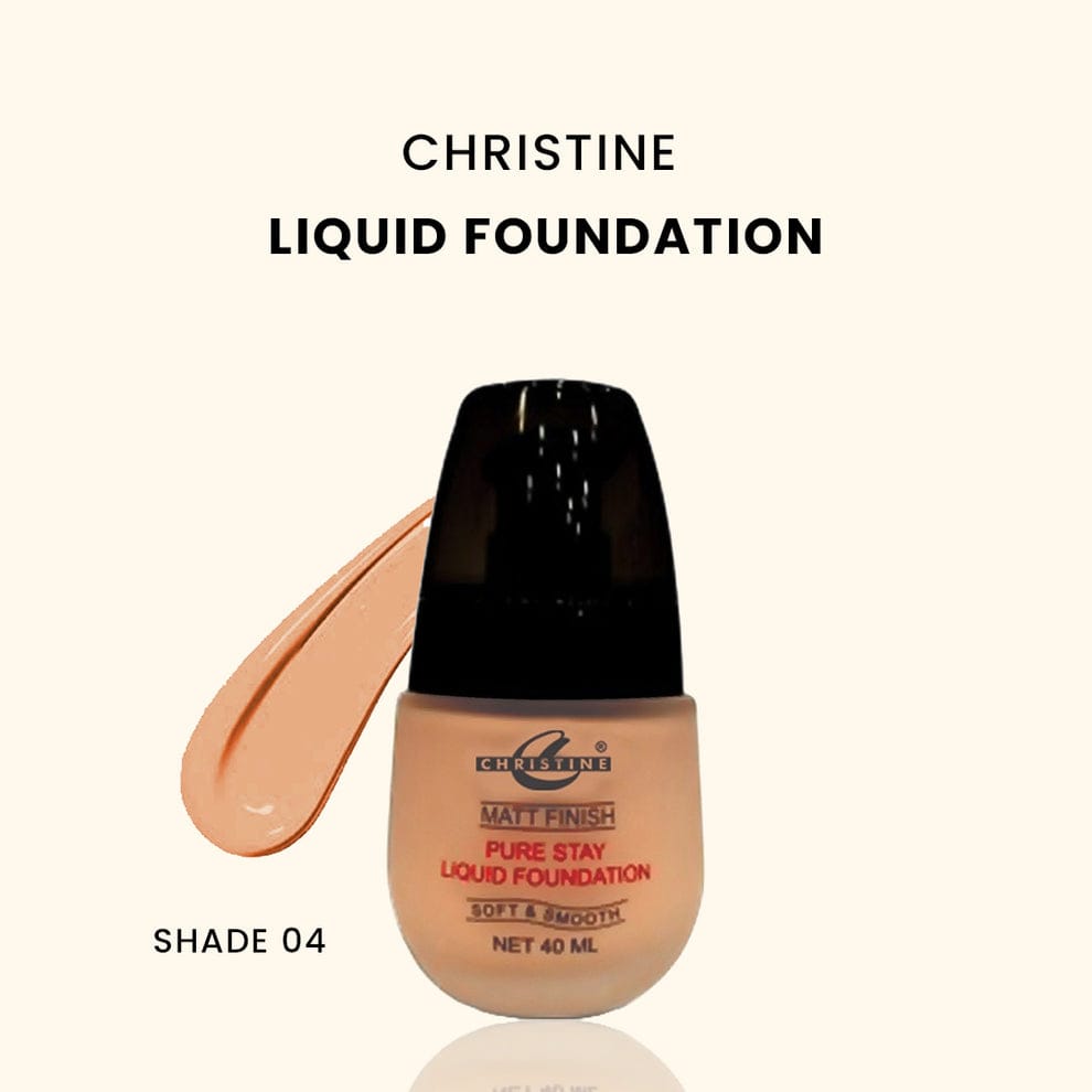 Christine Liquid Foundation – Flawless & Long-Lasting Coverage