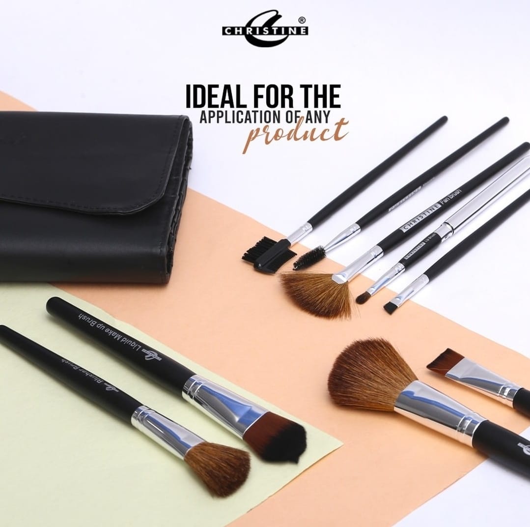 Christine Professional Makeup Brush Set – Artist Edition 23-Piece Halal Brushes