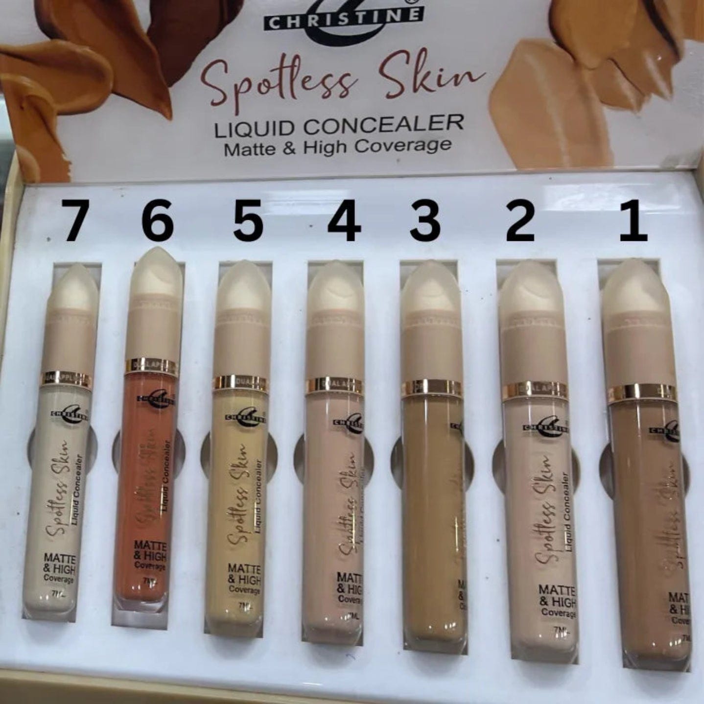 Christine Matte & Full Coverage Liquid Concealer
