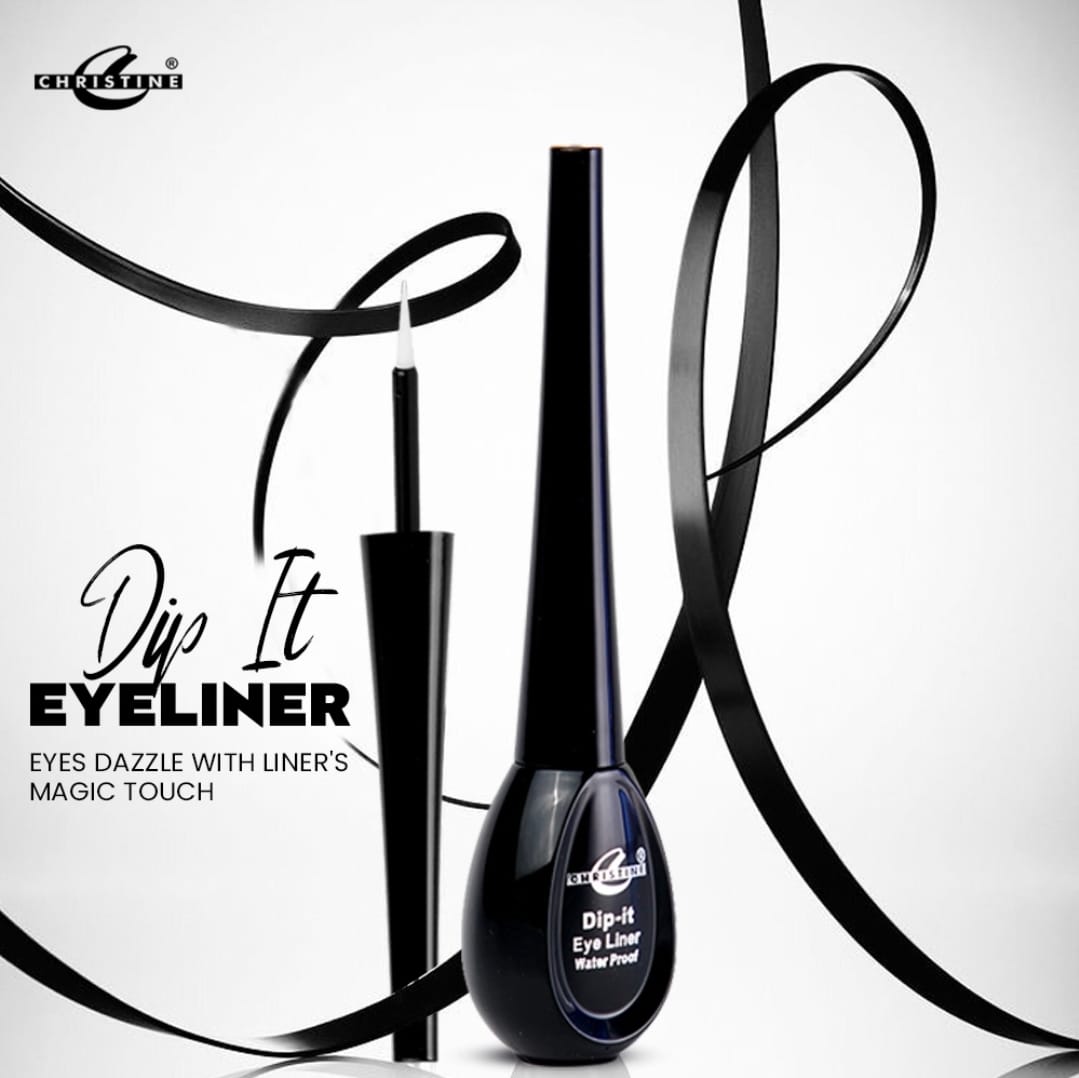 Christine Dip Eyeliner – Waterproof & Long-Lasting