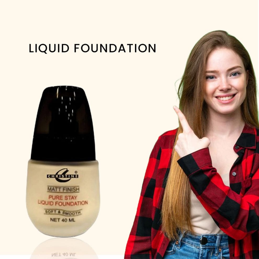 Christine Liquid Foundation – Flawless & Long-Lasting Coverage