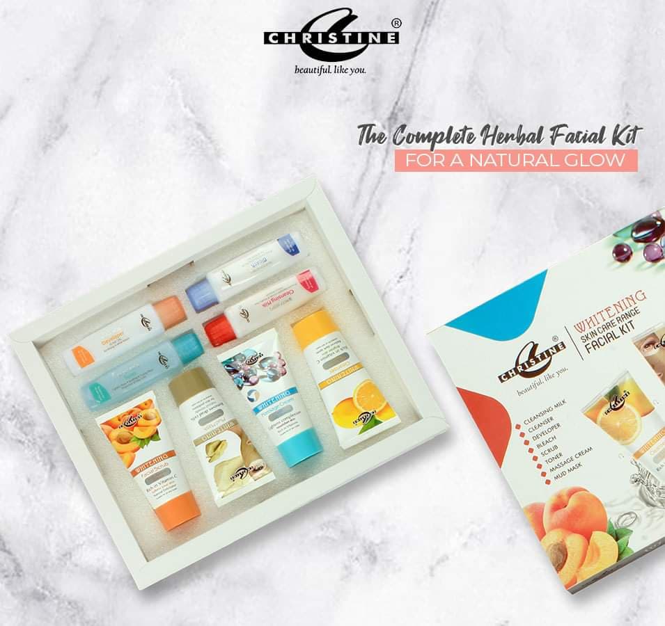 Christine Whitening Fruit Facial Kit