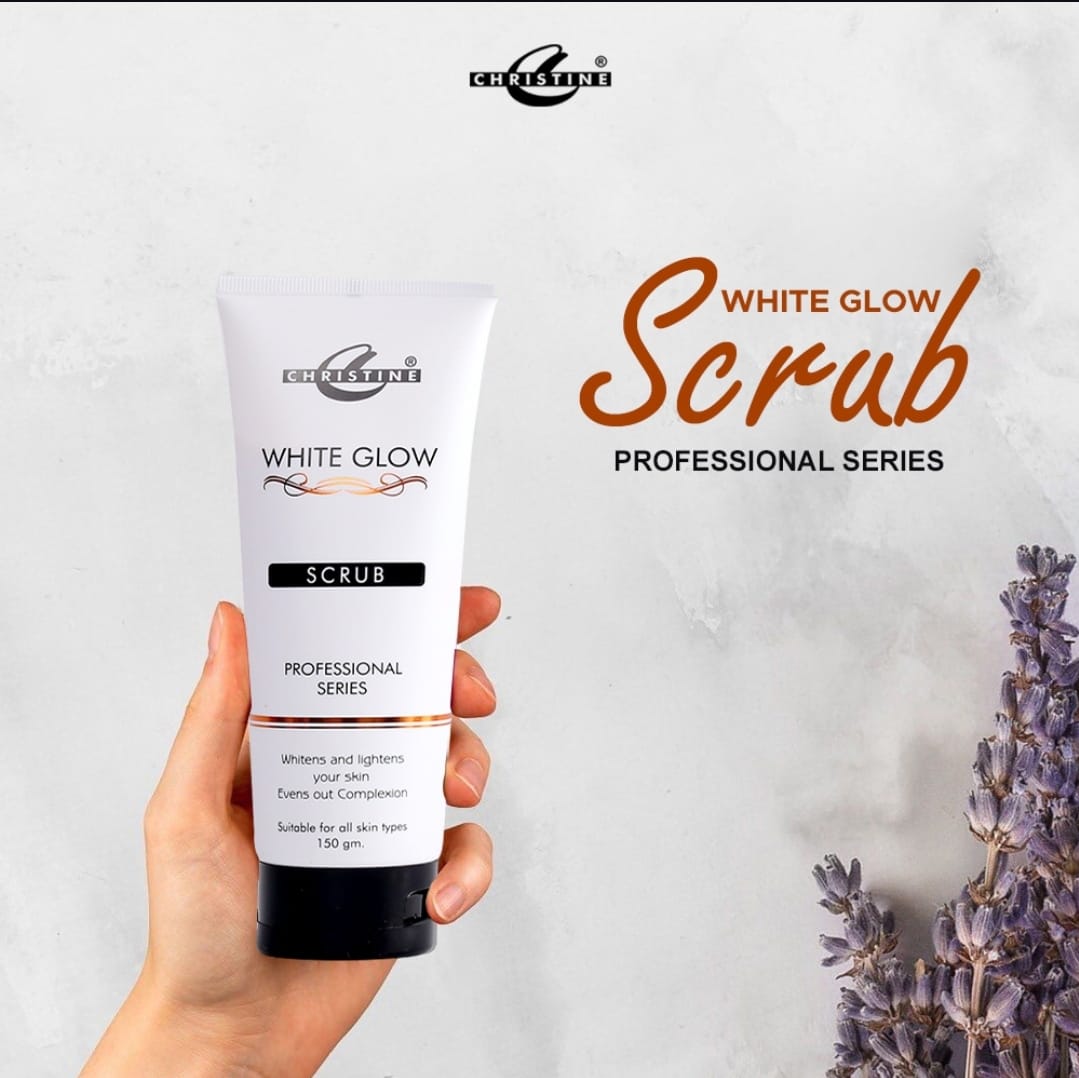Christine White Glow Scrub