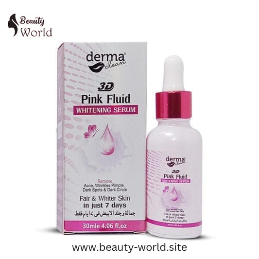 Derma Clean 3D Pink Fluid Whitening Serum