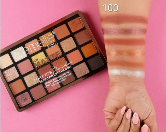 Emelie Matte Maker for Eyes 24 Color Eyeshadow Palette