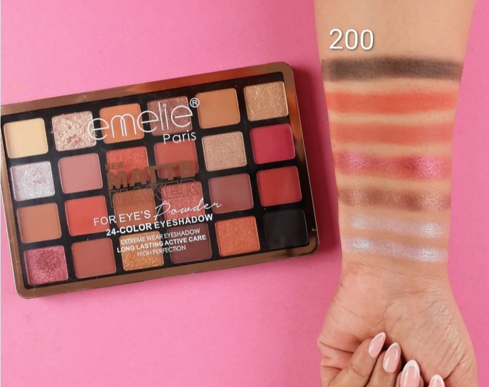Emelie Matte Maker for Eyes 24 Color Eyeshadow Palette