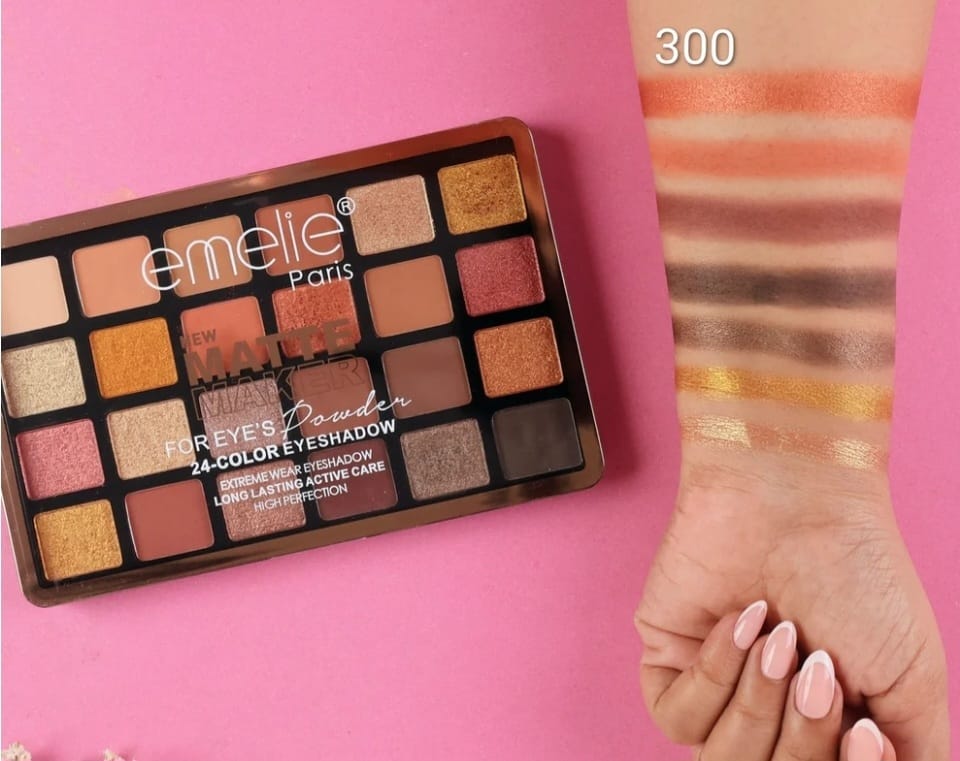 Emelie Matte Maker for Eyes 24 Color Eyeshadow Palette