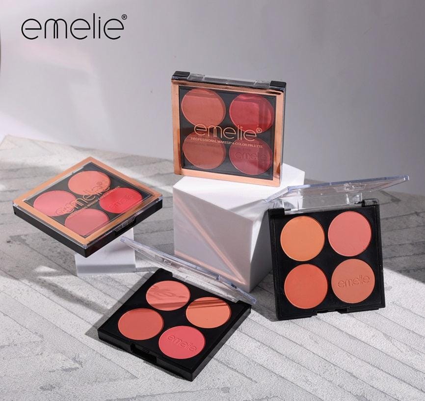 Emelie 4 Colors Blush Palette