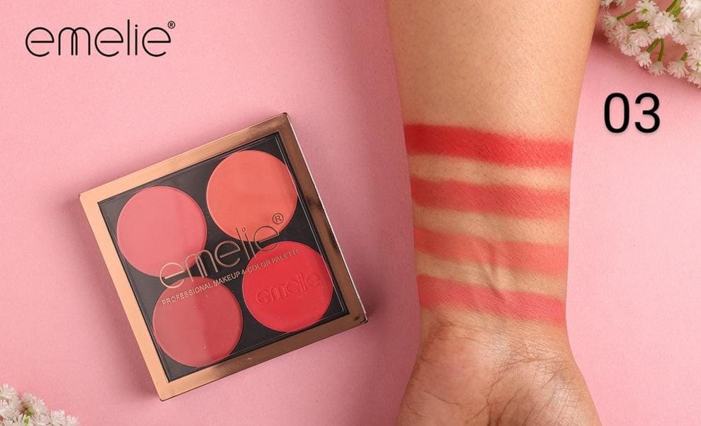 Emelie 4 Colors Blush Palette
