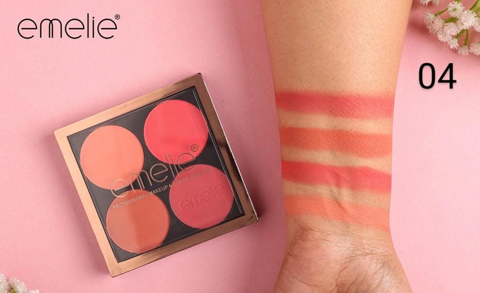 Emelie 4 Colors Blush Palette