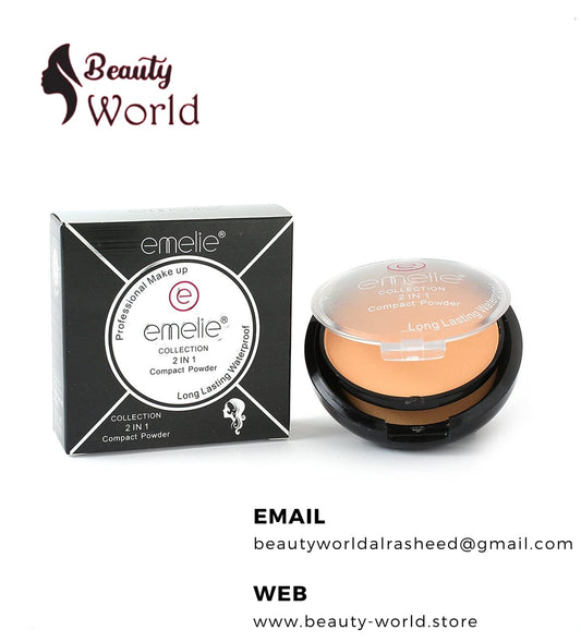 Emelie 2-in-1 Long Lasting Compact Powder