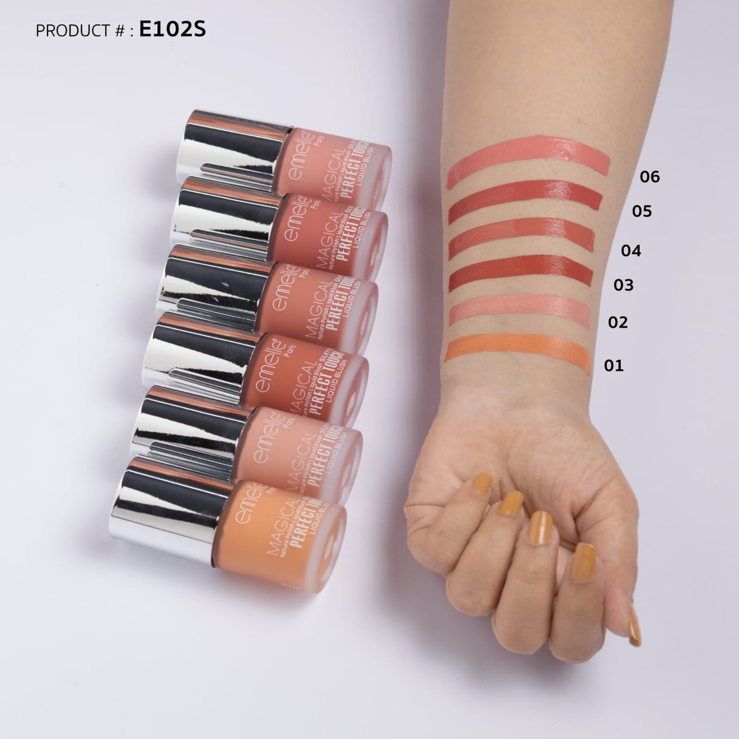 Emelie Perfect Touch Liquid Blush