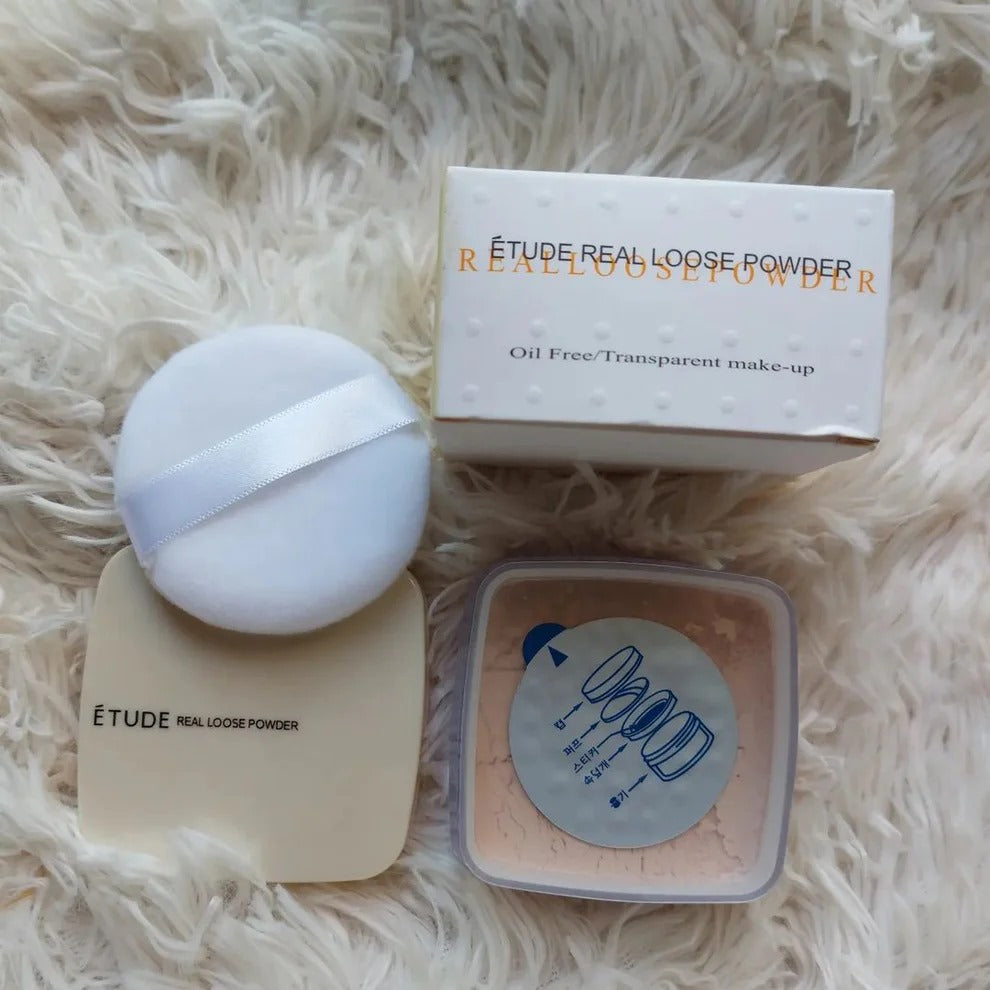 Etude Loose Powder – Soft Matte Finish with Oil Control