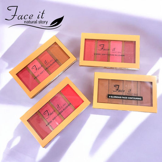 Face It Soft Cheek 4 Color Blush Kit