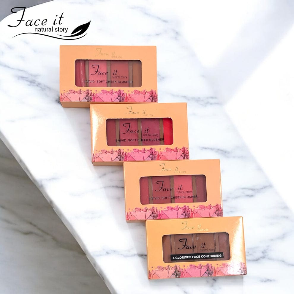 Face It Soft Cheek 4 Color Blush Kit