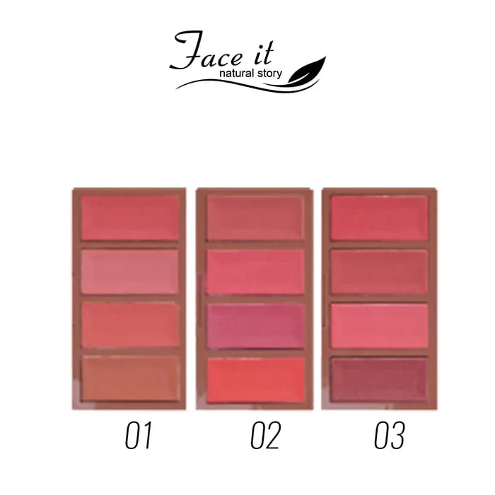 Face It Soft Cheek 4 Color Blush Kit