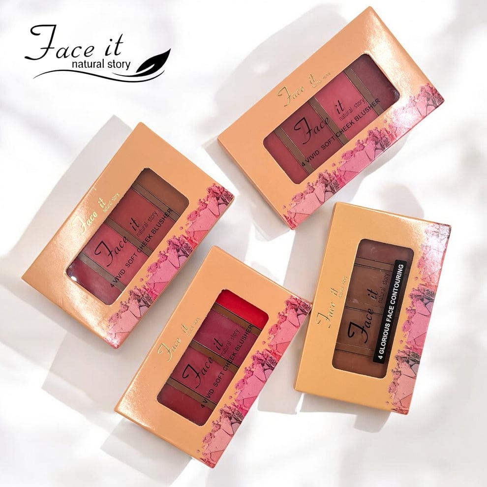 Face It Soft Cheek 4 Color Blush Kit