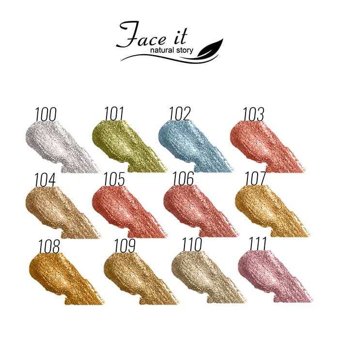 Face It Single Glitter Liquid Eyeshadow